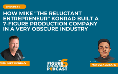 Episode 54: How Mike “The Reluctant Entrepreneur” Konrad Built A 7-Figure Production Company In A Very Obscure Industry